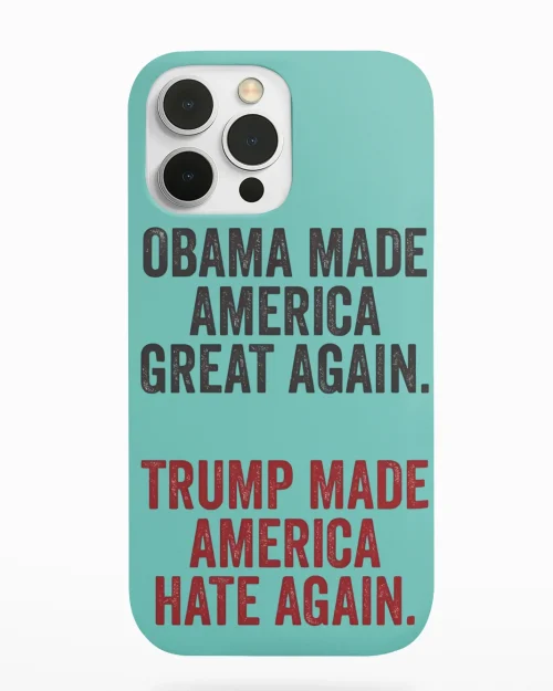 phone case featuring anti-trump design maga store