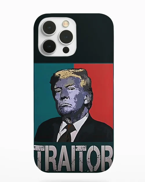 phone case featuring anti-trump design maga store