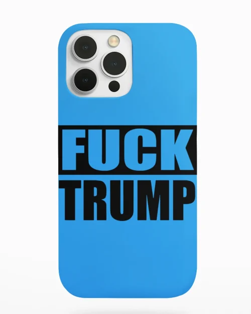 phone case featuring anti-trump design maga store