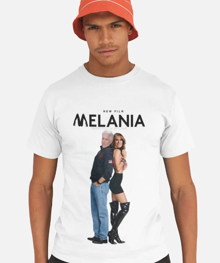 model wearing impreach trump unisex t-shirt